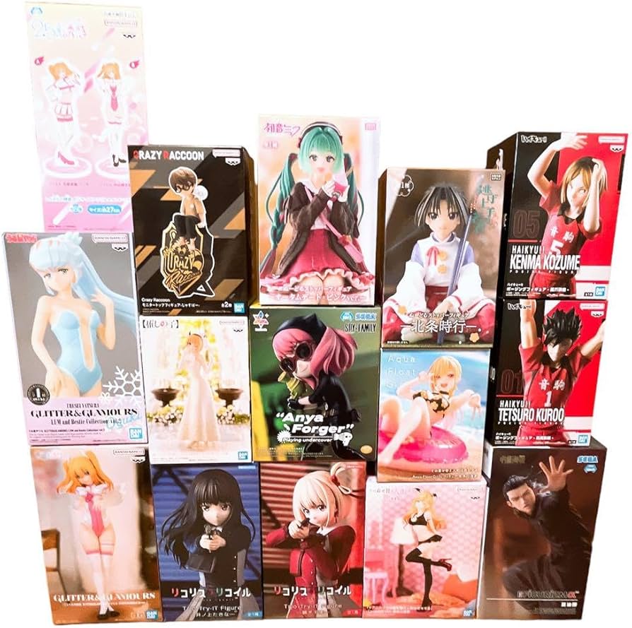 プライズフィギュアまとめ売り15点セット